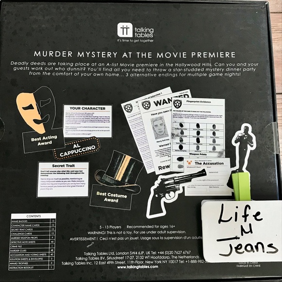 ❤️🔥❤️🔥Murder Mystery At The Movie Premiere - Picture 2 of 2